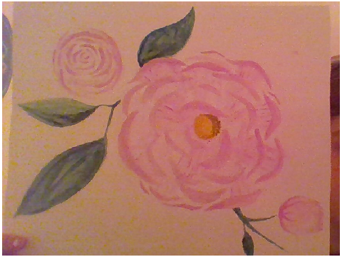 Watercolor flowers 