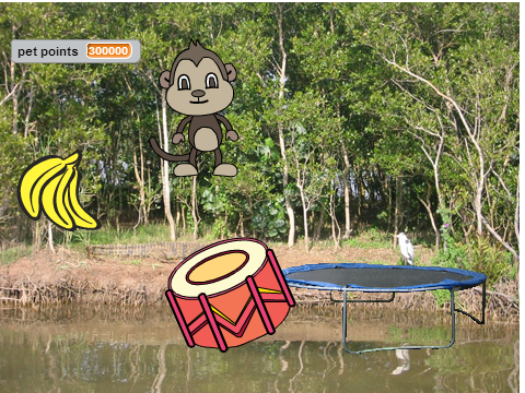 Your own alive monkey pet! HACKED