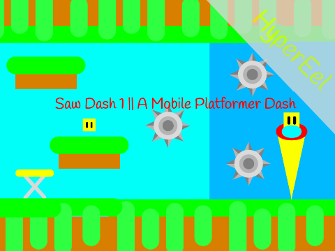 Saw Dash 1 || A Mobile Platformer Dash #All #Animations #Games #Stories #Tutorials #Music 