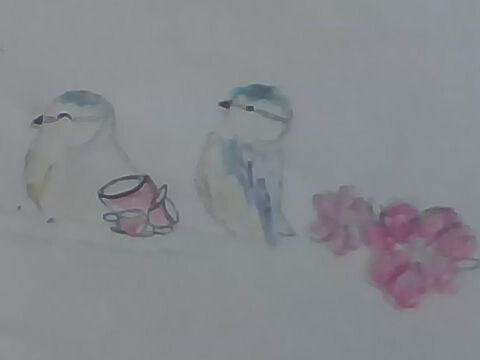 Bird drawing