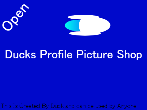 Ducks Shop (Profile Pics)