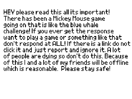 WARNING ABOUT MICKEY MOUSE GAME remix