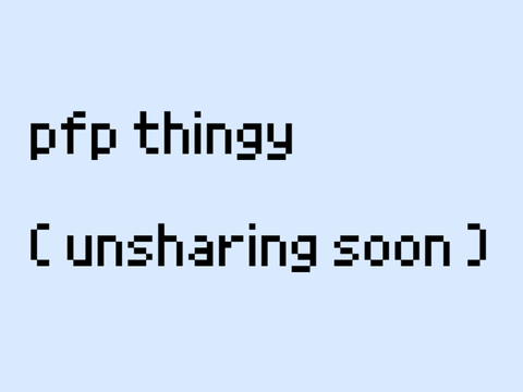 thingies for astri and i lol