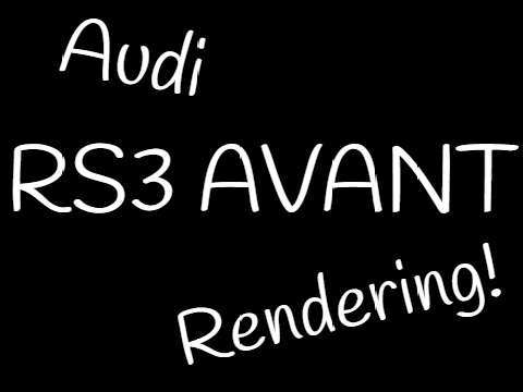 Audi RS3 Avant Rendering!