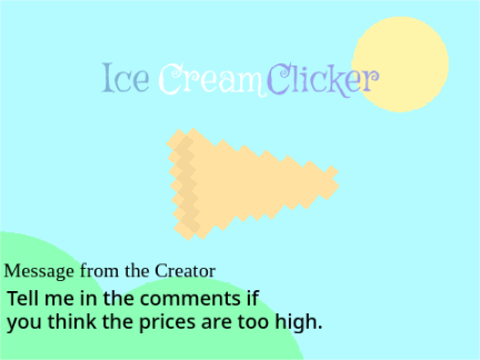 Ice Cream Clicker (Beta-Testing)