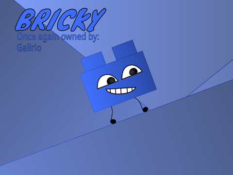 Here comes Bricky