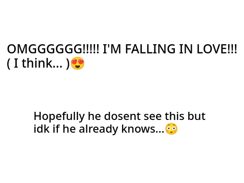 OMG IM IN LOVE! *i think*