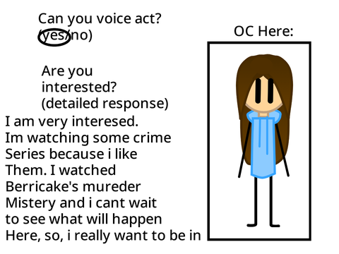 Murder Mystery Signup Sheet! remix