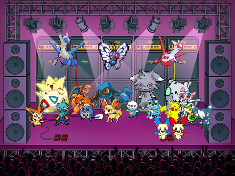 Pokemon dancing