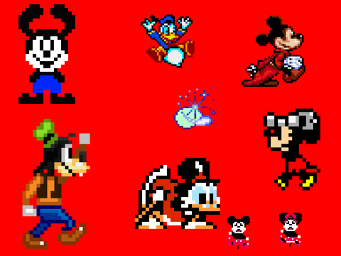 mickey sprites