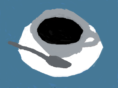 Black Coffee Drawing