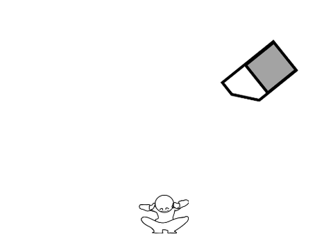 Life Drawings 4: The Phantom Stickman JUMP GIF
