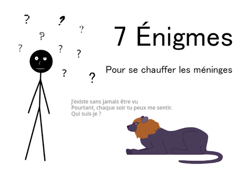 7 Énigmes pour se chauffer les méninges