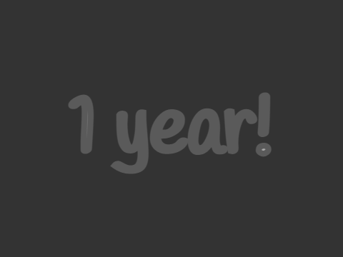 Thank you for one year :)