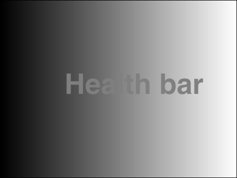 Health bar