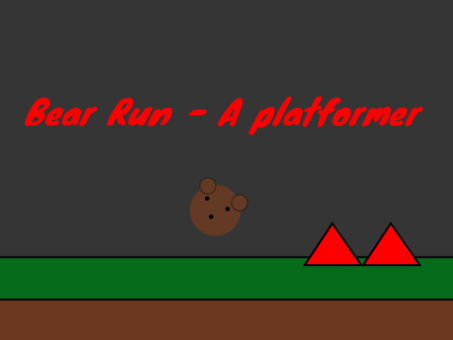bear run - a platformer 