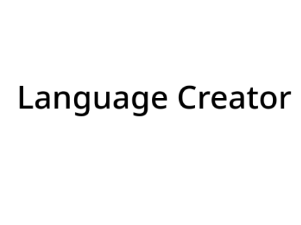 Language creator