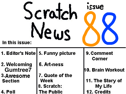 Scratch News Issue 88