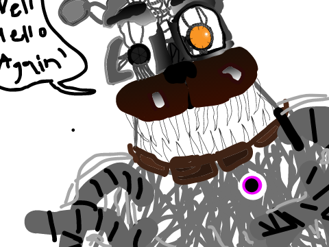 Art Challenge (Against Iamapanda07) Molten Freddy 