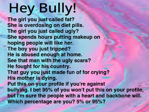 Remix this if you are against bullying remix remix remix remix remix remix remix