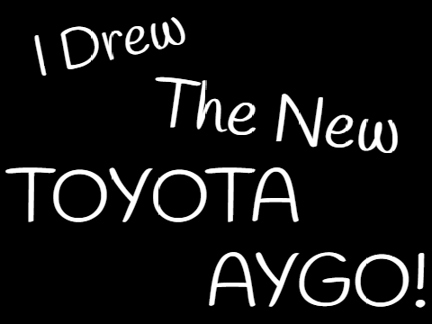 I Drew The New Toyota Aygo!