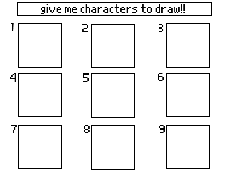 9 fanart challenge for 80+ !!