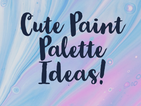 ✎┊Cute Paint Palette Ideas!