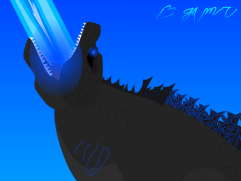 OUTDATED MONSTERVERSE GODZILLA VECTOR