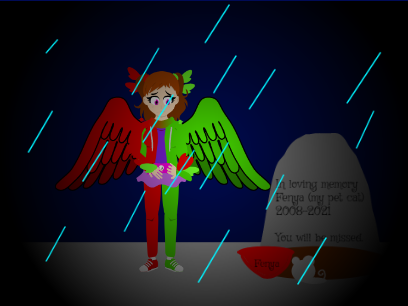 (AY) to my pet cat Fenya's Funeral #RespectforFenya