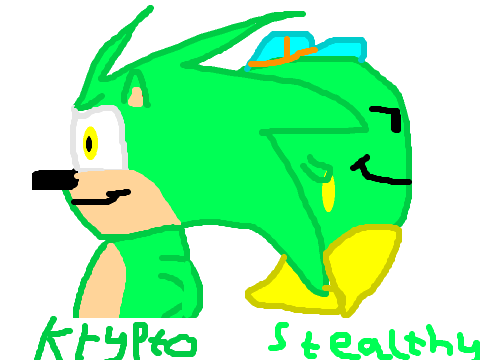 Stealthy's older brother:Krypto the Grasshog