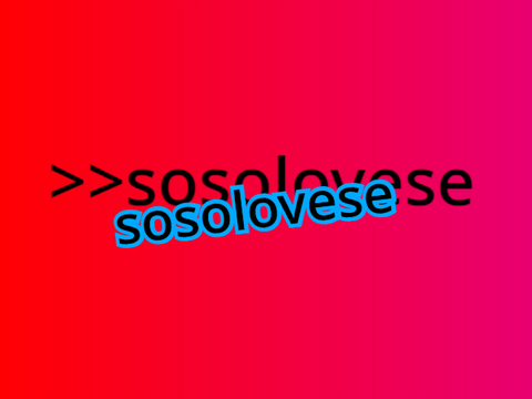Intro >>sosolovese ll #Intros