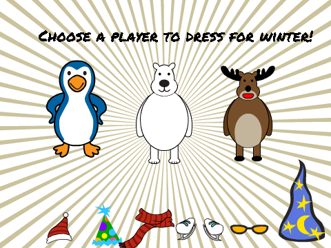 winter dress up