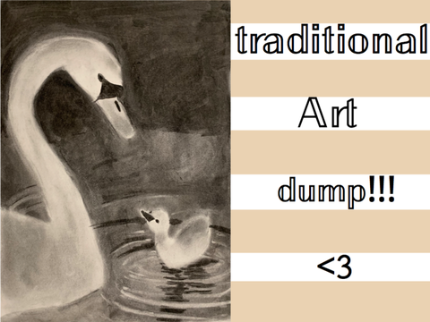 (My First) Traditional Art Dump!