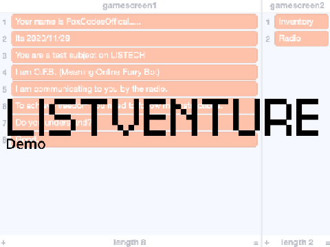 Listventure 2021 Relase