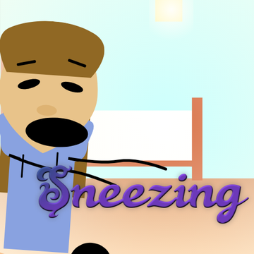Sneezing {} Short Animation