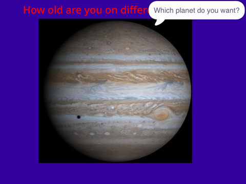 How old are you on different (dwarf) planets?