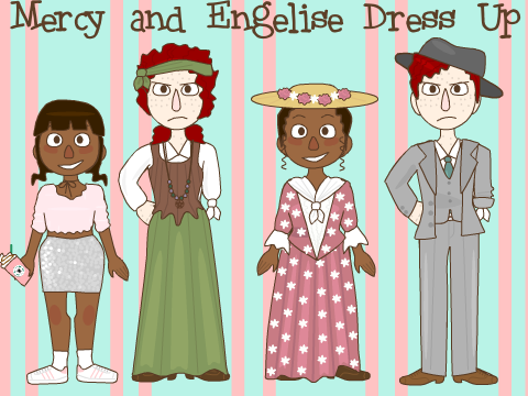 Mercy and Engelise Dress Up