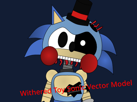 Withered Toy Sonic Vector Model
