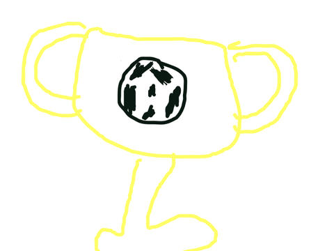 soccer trophy