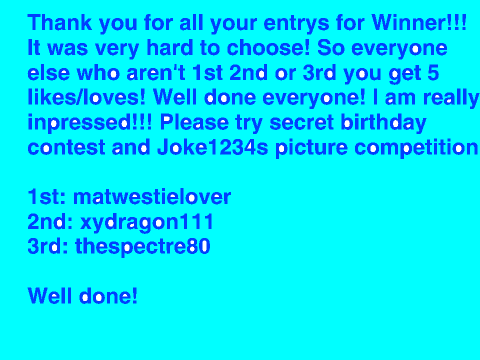Winners results!