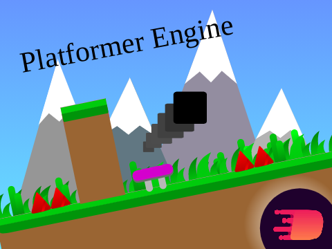 Platformer Engine || Trail effect and Assets #games #music #art #all extended remix