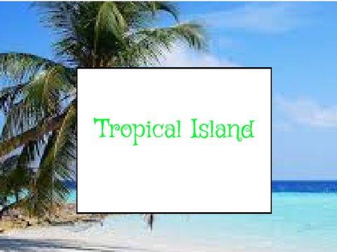 Tropical Island Piano Adventures book