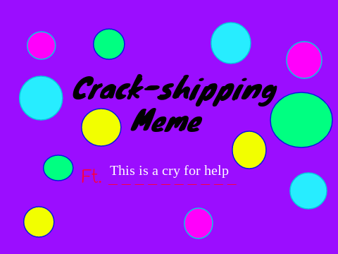 I MADE MY OWN, HA HA