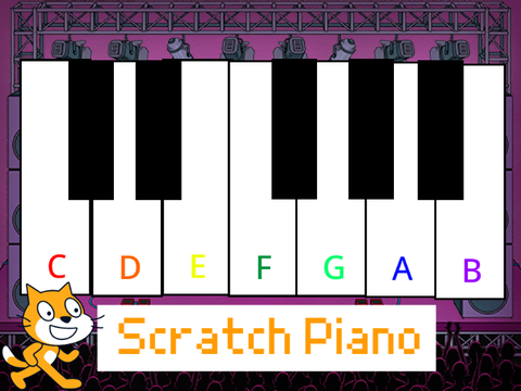 { Scratch Piano }