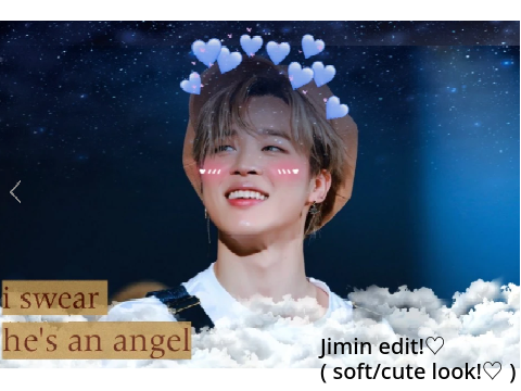 My First Edit! (Jimin edit!♡)