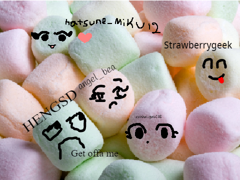 Add yourself as a marshmallow... remix remix remix remix