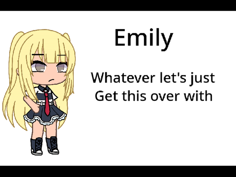 My Audition for Sophie and Emily