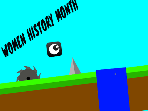 women history month platformer