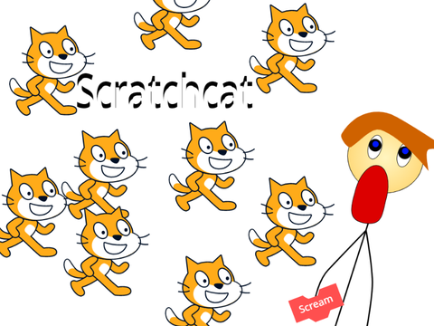 Scratch Cat - A Stray123 Animation