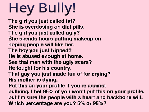 Hey Bully! Look over here!... remix remix